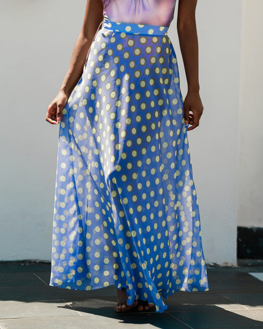 Out of water georgette skirt