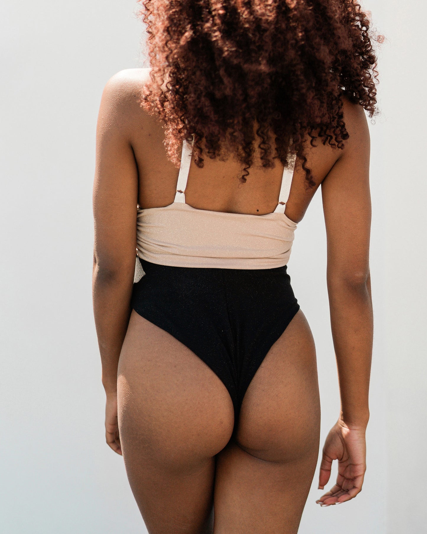 Costume intero tricolore glitter LIBRA