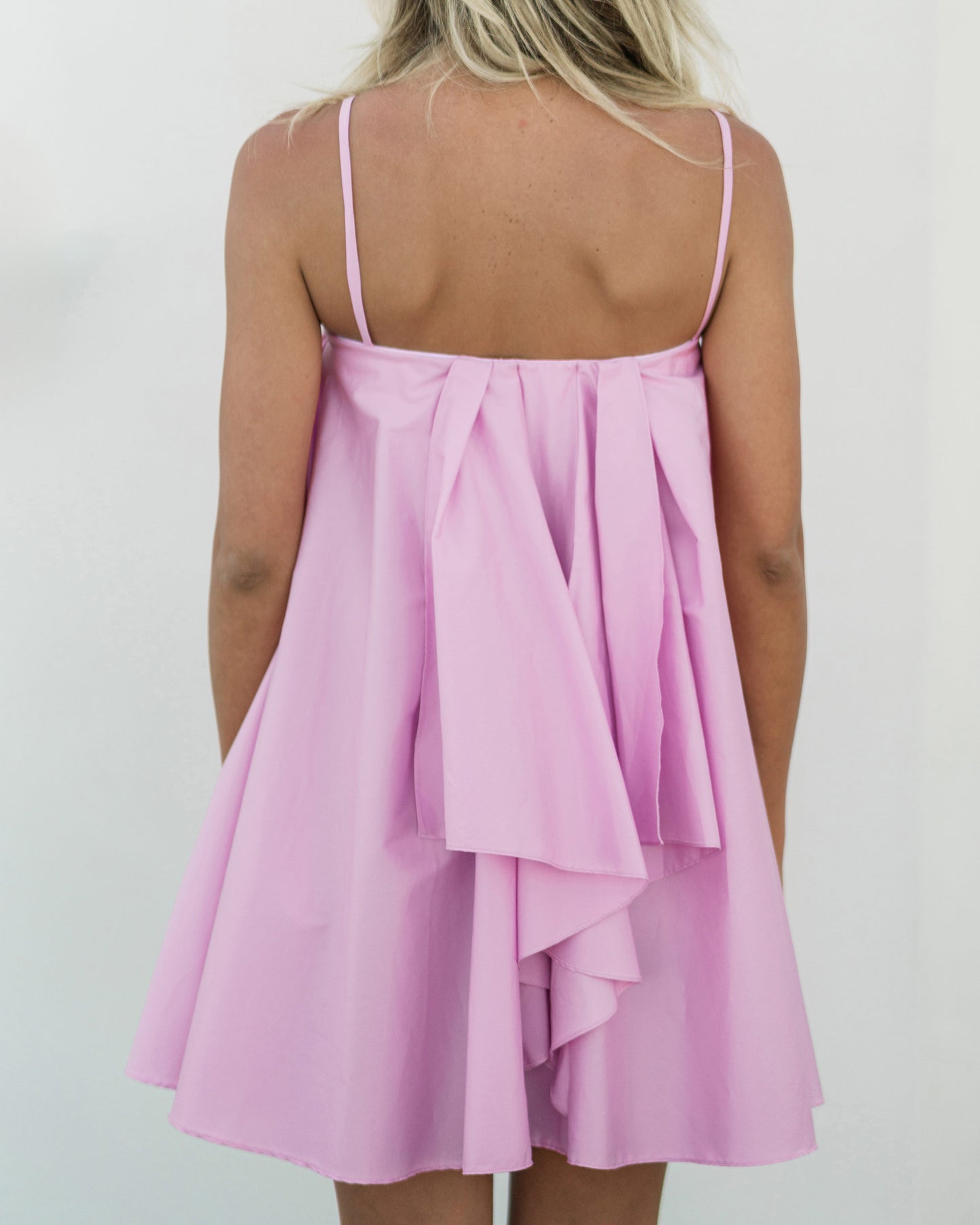 Abito mini in cotone barbie